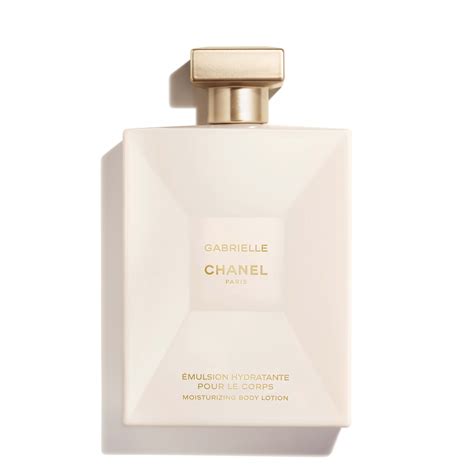 chanel gabrielle perfume body cream|Chanel body lotion list.